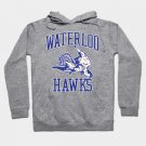 Defunct Waterloo Hawks Basketball Team Hoodie