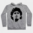 Diego Maradona Pop Art Portrait Hoodie
