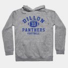 Dillon Panthers Football - #33 Tim Riggins - Vintage Logo Hoodie