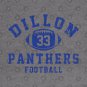 Dillon Panthers Football - #33 Tim Riggins - Vintage Logo Hoodie
