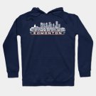 Edmonton Hockey Team All Time Legends, Edmonton City Skyline Hoodie