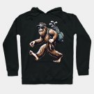 Funny Golf Novelty Sasquatch Bigfoot Golfing Hoodie