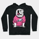 Georgia Bulldogs,Dawg In Philly Pink Hoodie