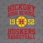 Hickory High School Huskers Basketball (Variant) Hoodie