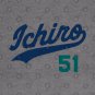 Ichiro 51, Seattle Baseball Design Hoodie