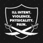 Ill Intent. Violence. Physicality. Pain. Hoodie