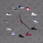 Jordan Sneaker Clock Hoodie