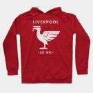 Liverpool Liverbird Retro Vintage Big Hoodie