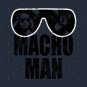 Macho Man - Distressed Hoodie