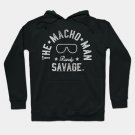 Macho Man Vintage Fight Type Hoodie