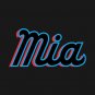 Miami 'Mia' Baseball Fan T-Shirt: Embrace The Vice City Vibe With Bold 305 Baseball Style! Hoodie