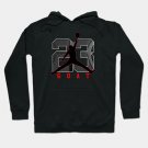 Michael Jordan 23 Black Matte Style Hoodie