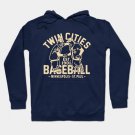 Minnesota Twins Retro 1 By Buck Tee Hoodie