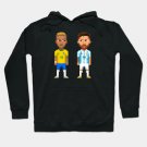 Neymar X Messi 8Bit Hoodie