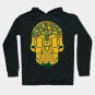 Oakland Baseball Sugar Skull Sticker Hoodie