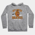 Old Style Atlanta Braves 3 By Buck Tee Hoodie
