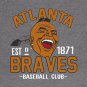 Old Style Atlanta Braves 3 By Buck Tee Hoodie