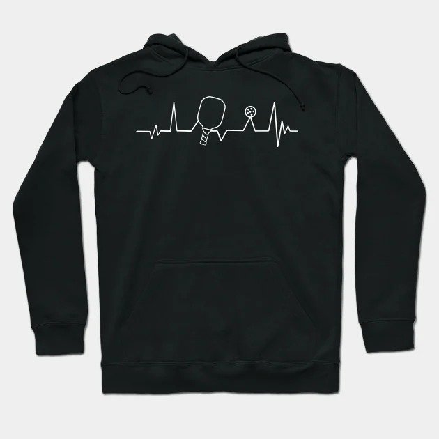 Pickleball Player Lover Ecg/Ekg Hoodie