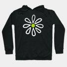Pickleball Shirts, Flower Daisy Pickleball Center Hoodie