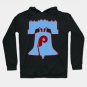Powder Blue Retro Baseball Phillies Liberty Bell Hoodie