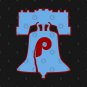 Powder Blue Retro Baseball Phillies Liberty Bell Hoodie