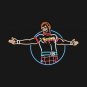 Roddy Piper Neon Style Hoodie
