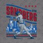 Ryne Sandberg Chicago C Skyline Hoodie