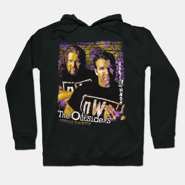 Scott Hall & Kevin Nash Hostile Takeover Hoodie