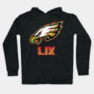 Super Bowl Lix 59 Philadelphia Eagles Champions Midnight Green Hoodie