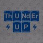 Thunder Up, Periodic Table - Orange Hoodie