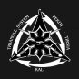 Triangle System With Swords And White Arrows Hoodie