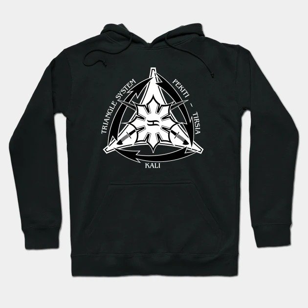 Triangle System With Swords Hoodie