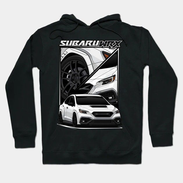 Vb Wrx In Ceramic White Hoodie