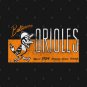 Vintage Baltimore Orioles 1954 - Vintage Look Design Hoodie