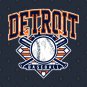 Vintage Detroit Baseball Hoodie
