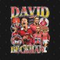David Beckham United Retro Bootleg T-Shirt
