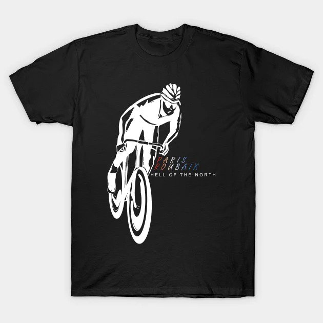 Paris Roubaix Hell Of The North /Cycling T-Shirt