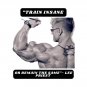 ""Train Insane Or Remain The Same""- Lee Priest T-Shirt