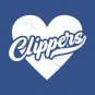 Vintage Clippers School Spirit  High School Football Mascot  Go Clippers T-Shirt