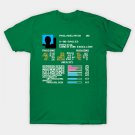Qb Eagles (Randall Cunningham) - Tecmo Football Video Game Stats T-Shirt
