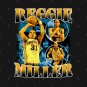 Reggie Miller Choke Sign Basketball Legend Signature Vintage Retro 80S 90S Bootleg Rap Style T-Shirt