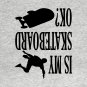 Is My Skateboard Ok? Skateboarding Funny Gift Lover T-Shirt