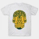 Oakland Baseball Sugar Skull Sticker T-Shirt