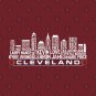 Cleveland Basketball Team All Time Legends, Cleveland City Skyline T-Shirt