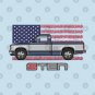 Usa Blue Grey N Silver T-Shirt