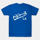 Dodgers In Japanese Katakana (White) T-Shirt