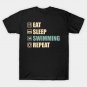 Eat Sleep Swimming Repeat - Funny Swimming Lovers Gift T-Shirt