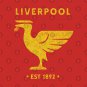 Liverpool Liverbird Retro Vintage Big Gold T-Shirt