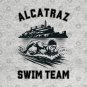 Alcatraz Swim Team | Funny Swim Team Swimming Logo T-Shirt