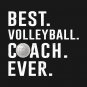 Best Volleyball Coach Ever Gift T-Shirt